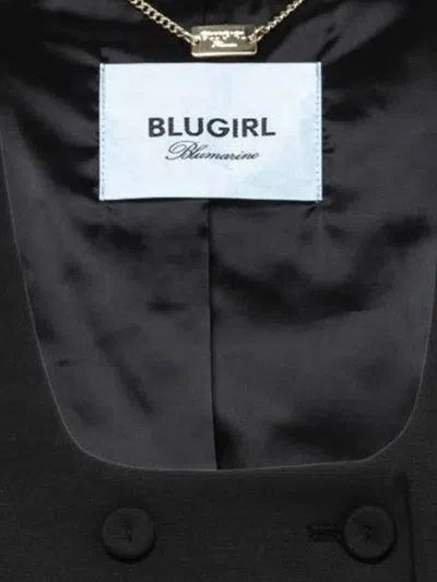 Blugirl Cool Wool Vest In Black
