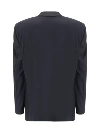 Balenciaga Deconstructed Blazer In Black