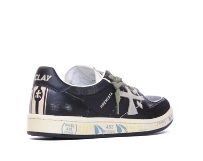 Premiata Bsktclay 6909 Sneakers In Black