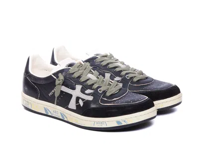 Premiata Bsktclay 6909 Sneakers In Black