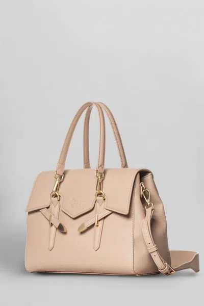 Secret Pon-pon Secret Pon Pon Yalis Grain Medium Shoulder Bag In Neutral