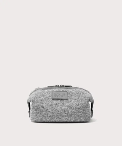 Dagne Dover Hunter Small Neoprene Toiletry Bag In Gray
