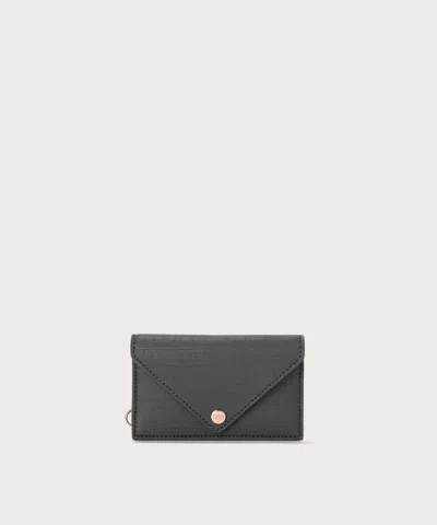 Dagne Dover Card Case In Gray