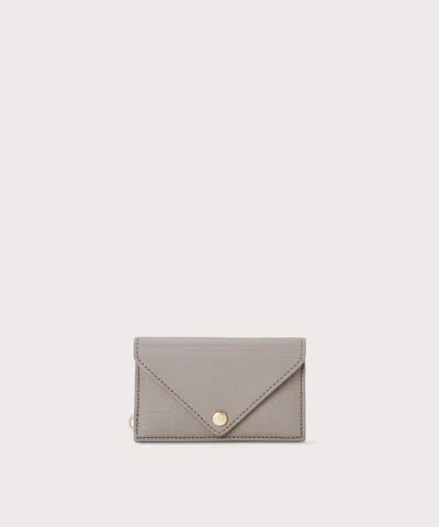 Dagne Dover Card Case In Gray