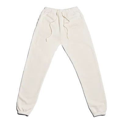 Dagne Dover Varsity Logo Sweatpants In White