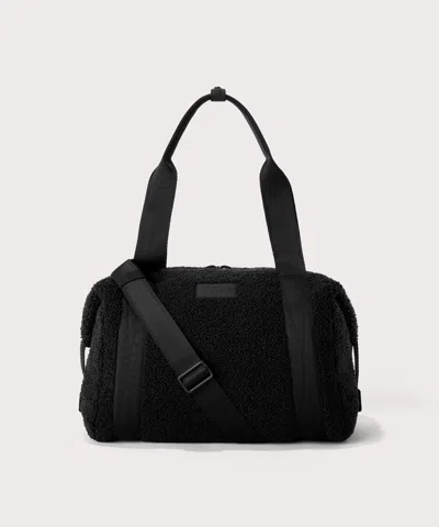 Dagne Dover Medium Landon Neoprene Carryall Duffle Bag In Onyx