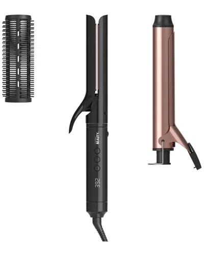 Cortex Beauty Cortex 3-in1 Multi Styler Set With Digital Display In Black