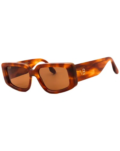 Victoria Beckham Women's Vb670s 54mm Sunglasses In Brown