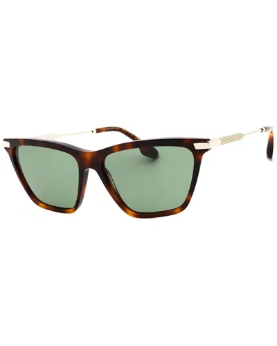 Victoria Beckham Women's Vb663s 57mm Sunglasses In Brown