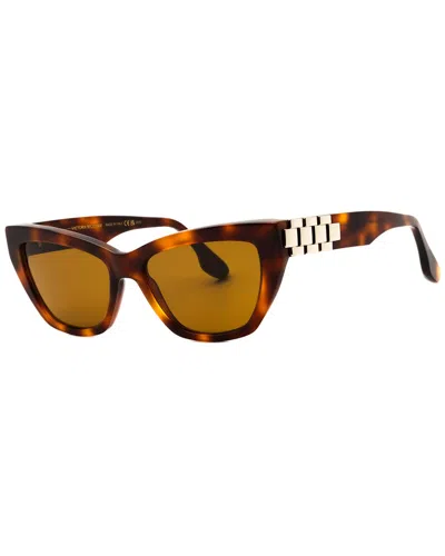 Victoria Beckham Women's Vb668s 55mm Sunglasses In Brown