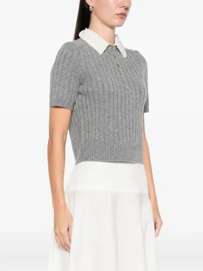 Maje Removable-collar Sweatshirt
