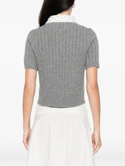Maje Removable-collar Sweatshirt