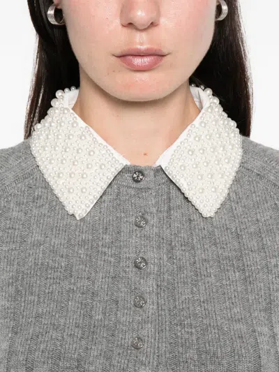 Maje Removable-collar Sweatshirt
