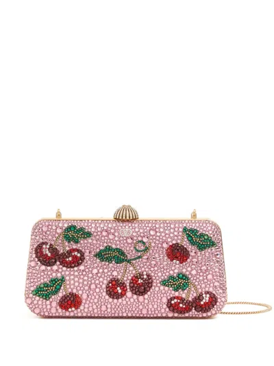Valentino Carry Secrets Clutch In Pink
