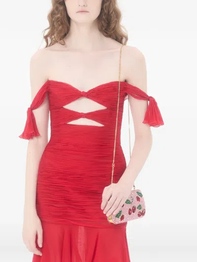 Valentino Carry Secrets Clutch In Pink