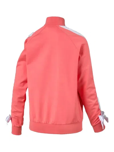 Puma Bow-detail Sweatshirt In Pink