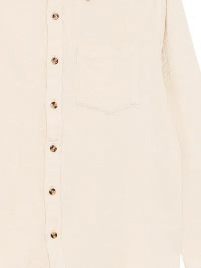 Corridor Dyed Waffle Shirt In Neutral