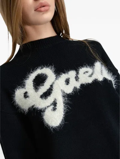 Gaëlle Logo Detail Sweater In Black