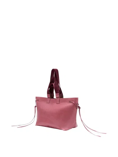 Isabel Marant Two Handles Shopper Bag In Pink