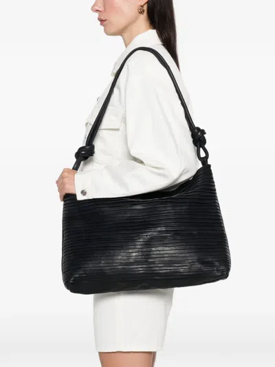 Sommet Big Aisha Shoulder Bag In Blue