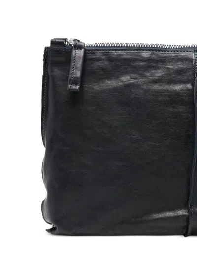 Sommet Zip Fur Crossbody Bag In Blue