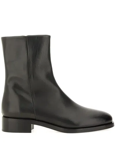 Aeyde 25mm Vincent Ankle Boots In Black