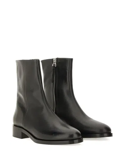 Aeyde 25mm Vincent Ankle Boots In Black