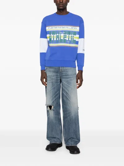 Napapijri X Martin Rose Lamont Sweatshirt In Multi