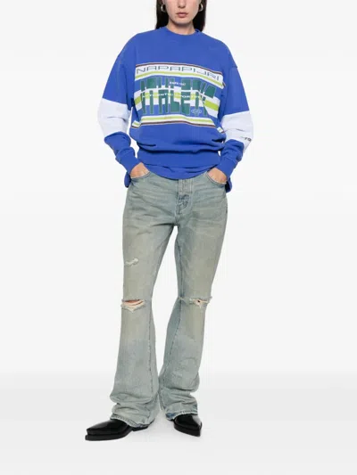 Napapijri X Martin Rose Lamont Sweatshirt In Multi