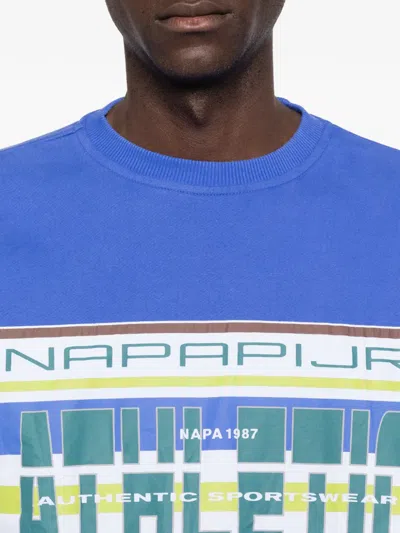 Napapijri X Martin Rose Lamont Sweatshirt In Multi