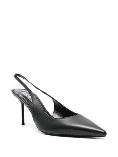 Paris Texas Lidia Leather Pumps In Black