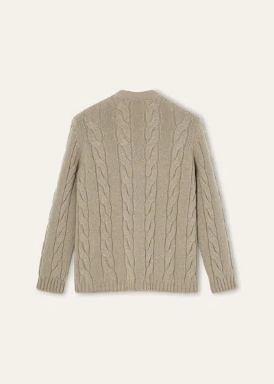 Loro Piana Napier Cardigan In Neutral