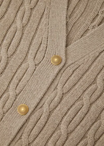 Loro Piana Napier Firefly Cardigan In White