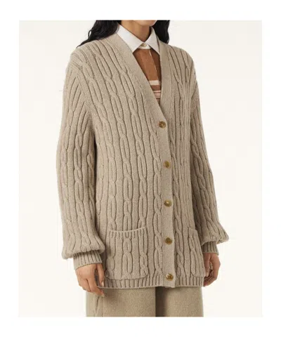 Loro Piana Napier Firefly Cardigan In White