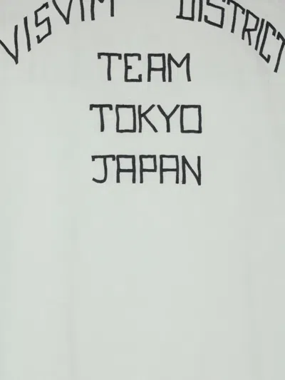 Visvim Logo- Embroidered Shirt In Green