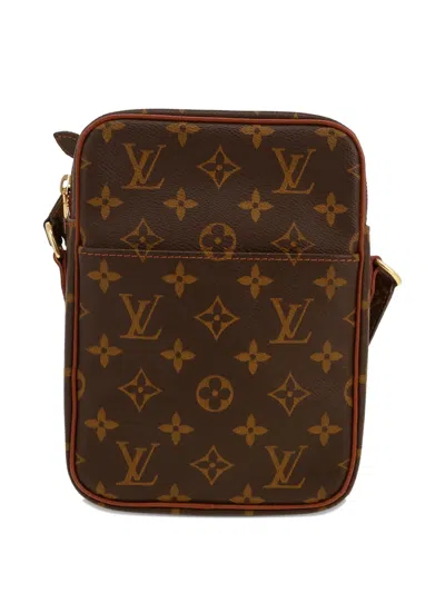 Pre-owned Louis Vuitton 1990's X Comme Des Garçons Marceau Monogram Crossbody Bag In Brown