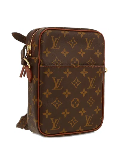 Pre-owned Louis Vuitton 1990's X Comme Des Garçons Marceau Monogram Crossbody Bag In Brown