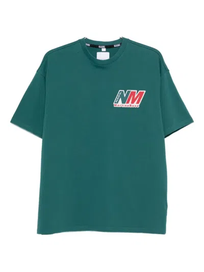 Napapijri X Martin Rose Ocelot T-shirt In Green