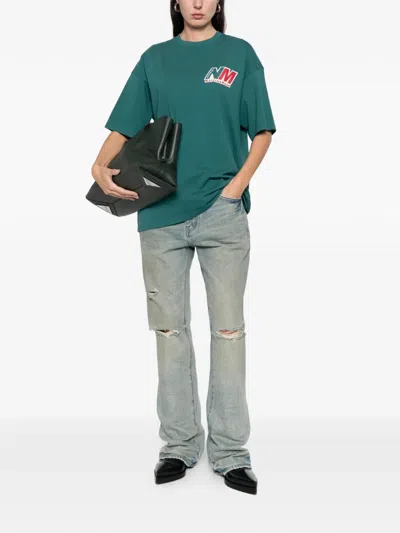 Napapijri X Martin Rose Ocelot T-shirt In Green