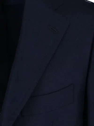 Cesare Attolini Single-breasted Cashmere Blazer In Blue