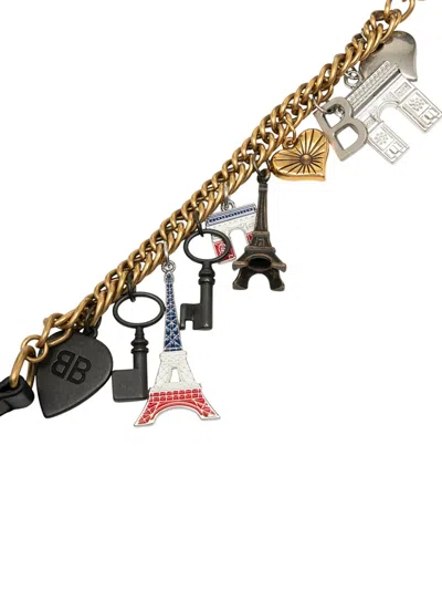 Pre-owned Balenciaga 2019 Canvas Souvenir Xs Belt Bag In Black