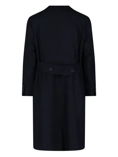 Cesare Attolini Double-breasted Coat In Multi