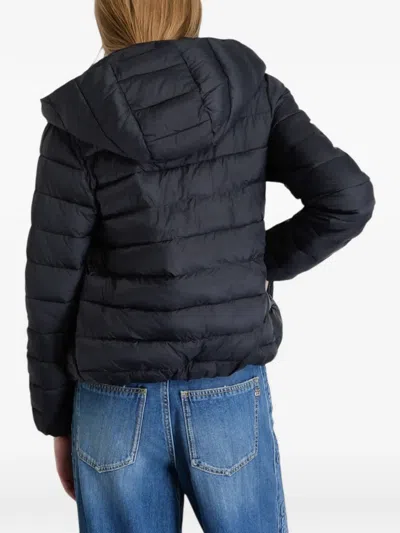 Gaëlle Hooded Piumino Jacket In Black