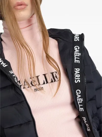 Gaëlle Hooded Piumino Jacket In Black