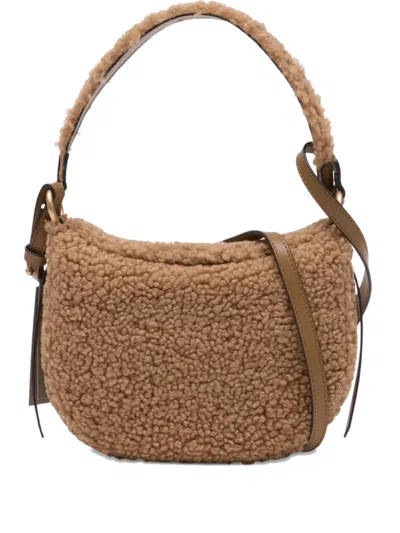 Vanessa Bruno Top Handle Daily Shoulder Bag In Brown