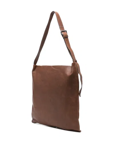 Sommet Lidia Buckle-detail Messenger Bag In Brown