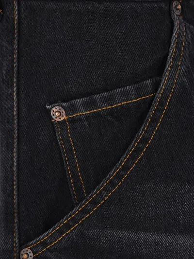 Khoki Button-fastening Jeans In Multi
