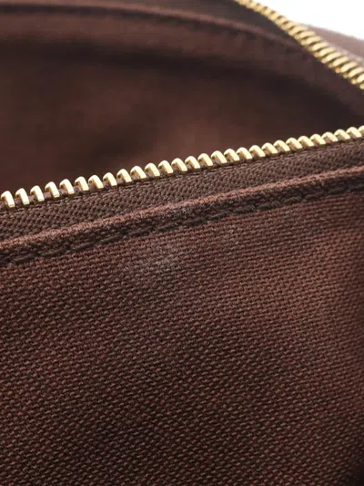 Pre-owned Louis Vuitton 2011 Damier Ebene Cabas Beaubourg Tote Bag In Brown