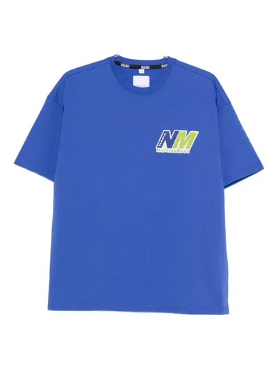 Napapijri X Martin Rose Ocelot T-shirt In Blue