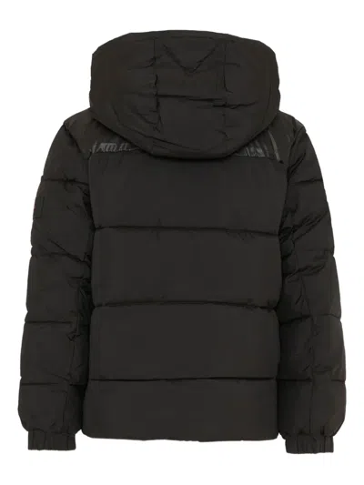Tommy Hilfiger Junior Hooded Long-sleeve Jacket In Black